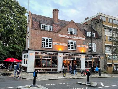 Carlton Tavern exterior. Published on 